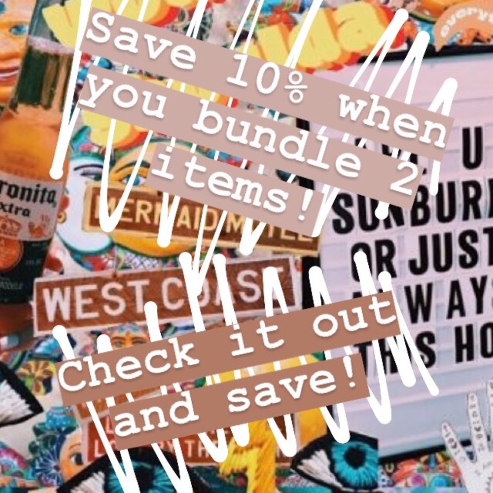 💎Bundle 2 items and get 10% off!